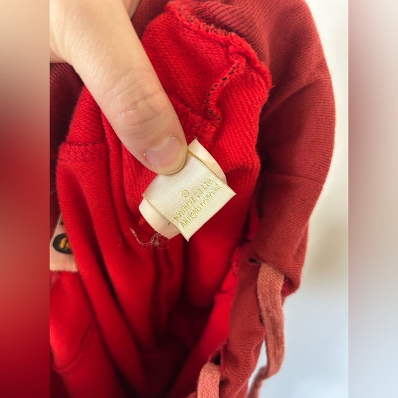 BAPE (A BATHING APE) Red Camo Sweatpants Medium - Picture 13 of 13